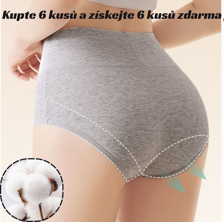 Utolsó nap az 50% kedvezményért - Vásárolj 3-ot, 3-ot kapsz ingyen! Magas derekú csípőemelő nadrág, prémium pamutanyagból✨️ (45-105 kg)
