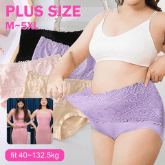 【Compre 6 y obtenga 6 gratis】【M-6XL】Último día de superventa: 2026 Ropa interior a prueba de fugas de cintura alta recientemente mejorada