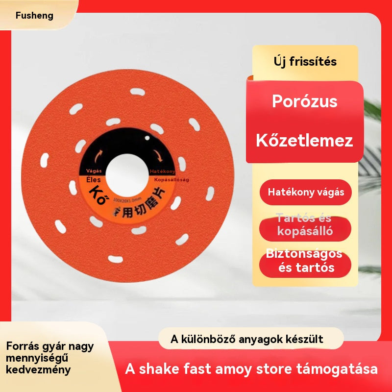 3 darab | Szarokcsiszoló vágókorong kőlapokhoz