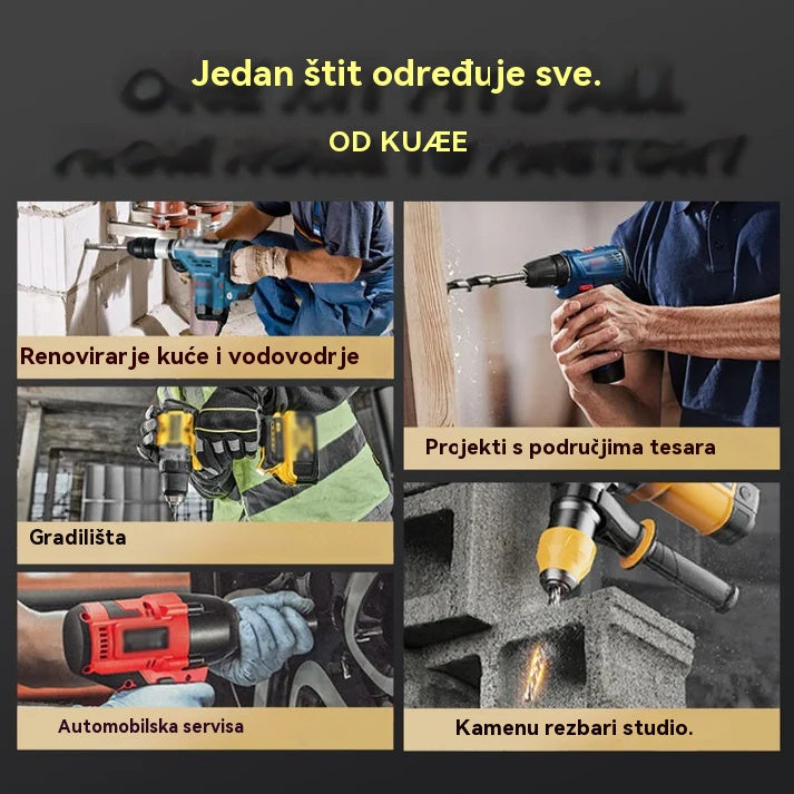 【4+5+6+8+10+12 mm】 | Set ekscentričnih svrdala s 5 žljeba za teške uvjete rada