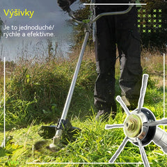【Kúpte 1 kus a získajte 1 zadarmo: 2 kusy】 Vymeniteľná kosačka na kosačku/krovinorez - Oceľová kosačka na kosenie trávy