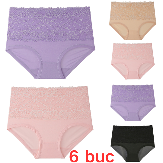 【Compre 6 y obtenga 6 gratis】【M-6XL】Último día de superventa: 2026 Ropa interior a prueba de fugas de cintura alta recientemente mejorada