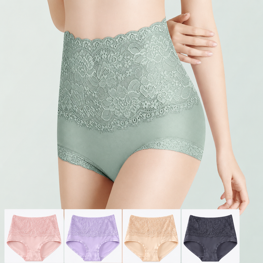 【Compre 6 y obtenga 6 gratis】【M-6XL】Último día de superventa: 2026 Ropa interior a prueba de fugas de cintura alta recientemente mejorada